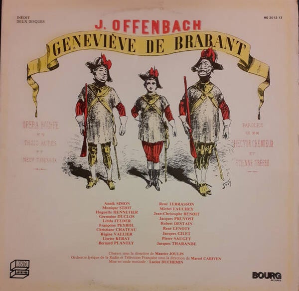 Offenbach - Geneviève De Brabant