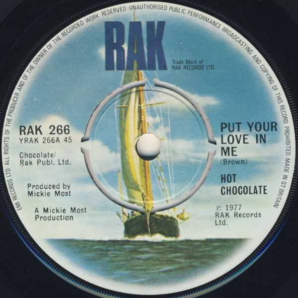Hot Chocolate - Put Your Love In Me