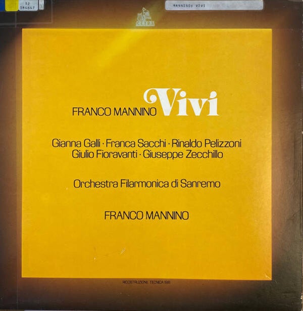 Franco Mannino - Vivi