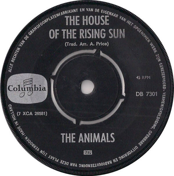 The Animals - The House Of The Rising Sun