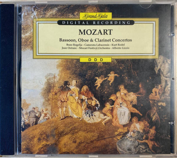 Mozart - Bassoon, Oboe & Clarinet Concertos