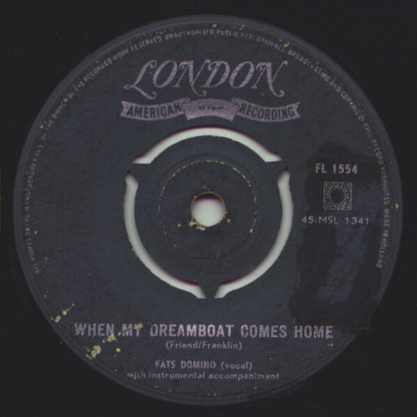 Fats Domino - When My Dreamboat Comes Home / So Long