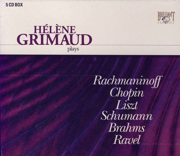 Helene Grimaud - Plays Rachmaninoff, Chopin, Liszt, Schumann, Brahms, Ravel