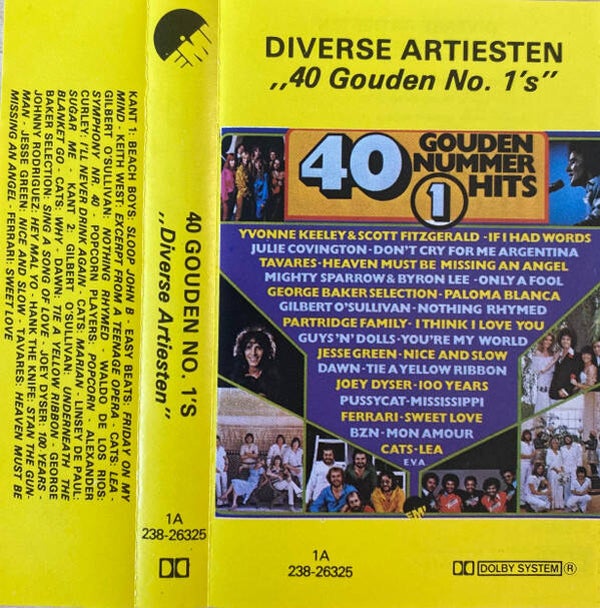 Various - 40 Gouden Nummer 1 Hits