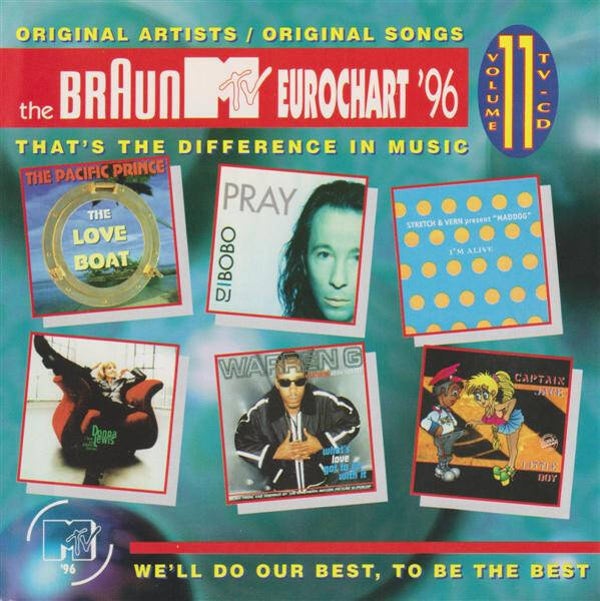 The Braun MTV Eurochart '96 - Volume 11