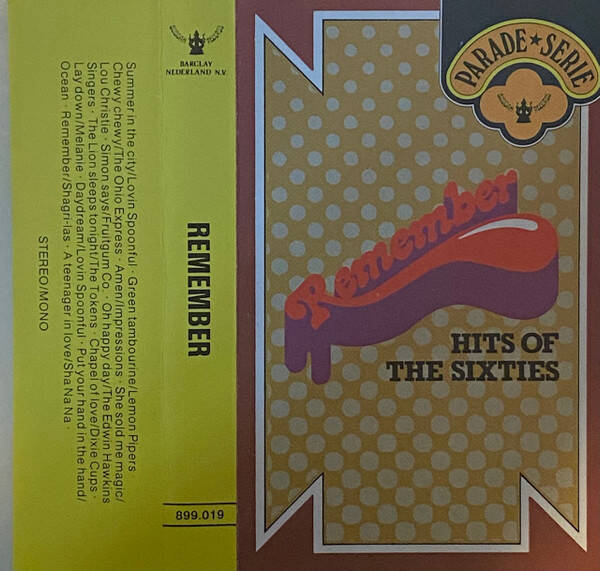 Various - Remember Hits Of The Sixties