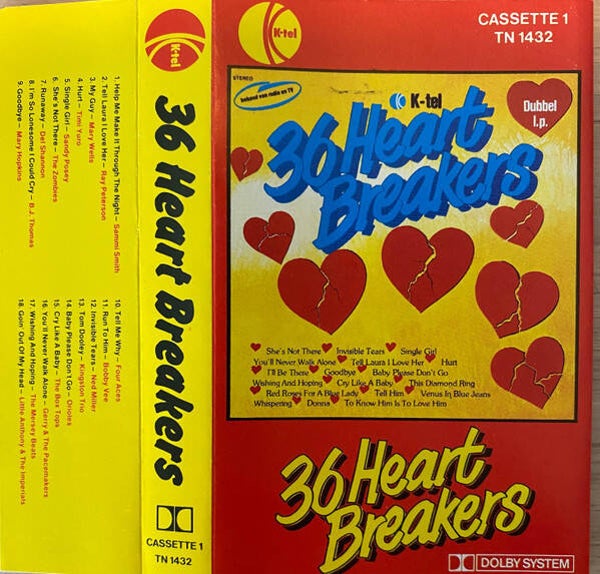 Various - 36 Heart Breakers Cassette 1