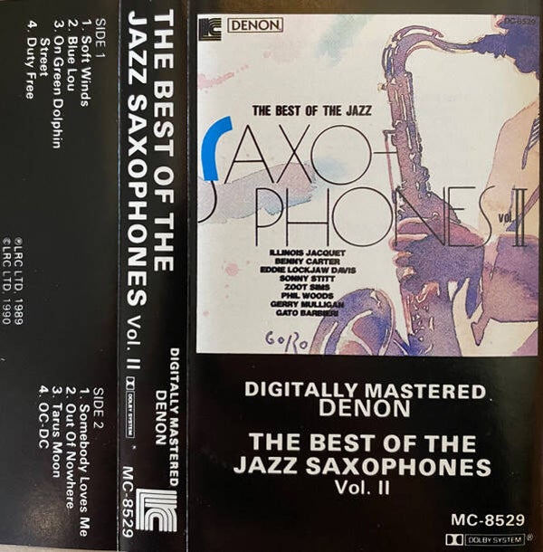 Various - The Best Of The Jazz Saxophones Vol. II