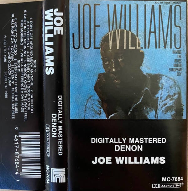 Joe Williams - Having The Blues Under European Sky