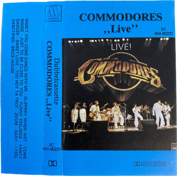 Commodores - Live