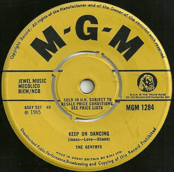 The Gentrys - Keep On Dancing