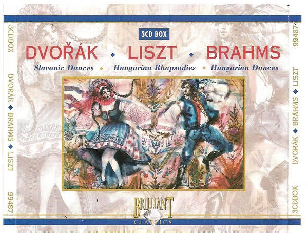 Antonin Dvorrak / Brahms / Liszt - Media: