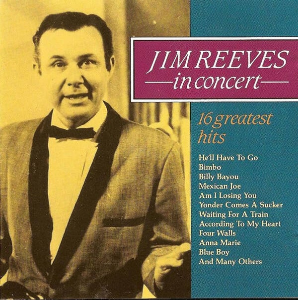 Jim Reeves - Jim Reeves In Concert - 16 Greatest Hits