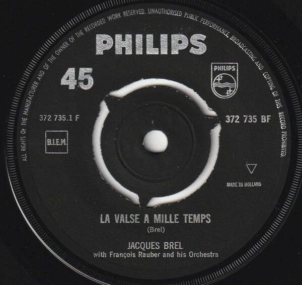 Jacques Brel - La Valse A Mille Temps