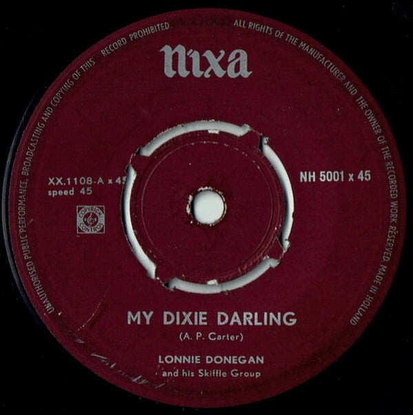 Lonnie Donegan And His Skiffle Group - My Dixie Darling
