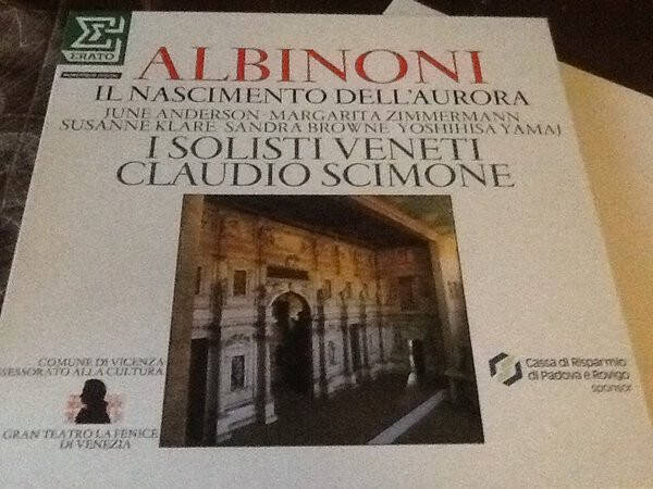Albinoni - Il Nascimento Dell''Aurora
