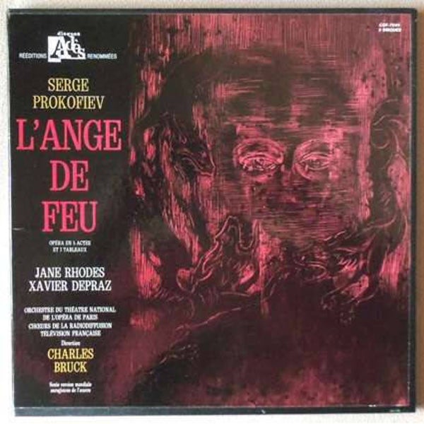 Serge Prokofiev - L'Ange de Feu - Opéra En 5 Actes Et 7 Tableaux - Opus 37
