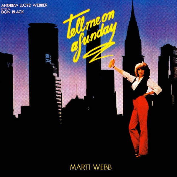 Marti Webb - Tell Me On A Sunday