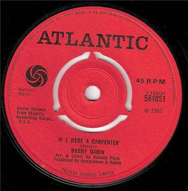 Bobby Darin - If I Were A Carpenter