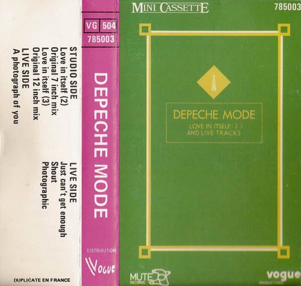 Depeche Mode - Love In Itself • 2•3 And Live Tracks