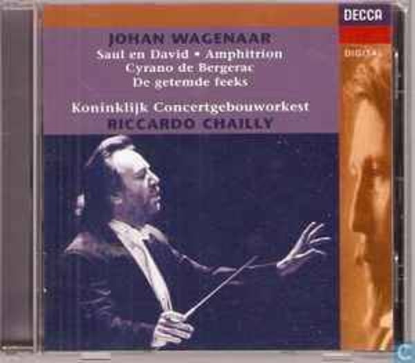 Johan Wagenaar - Saul En David • Amphitrion • Cyrano De Bergerac • De Getemde Feeks