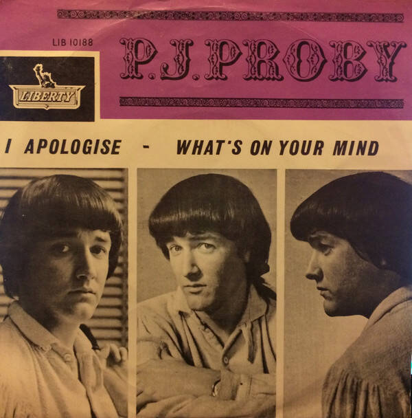 P.J. Proby - I Apologise
