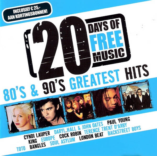 80's & 90's Greatest Hits - 20 Days Of Free Music