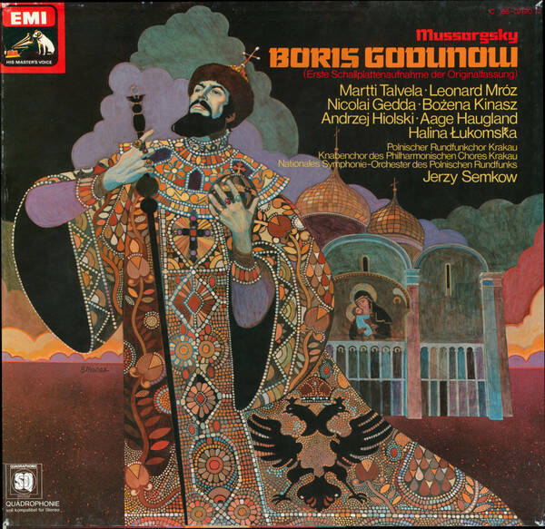 Boris Godunow - (Erste Schallplattenaufnahme der Originalfassung)