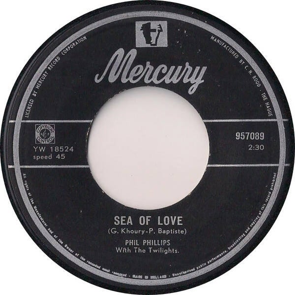 Phil Phillips With The Twilight - Sea Of Love / Juella
