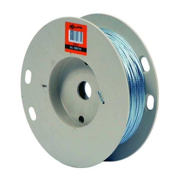 Fil d'acier tressé (200 & 400 mètres)