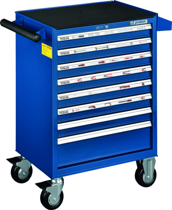 Servante d'atelier Proton TT-323-PB, 8 tiroirs