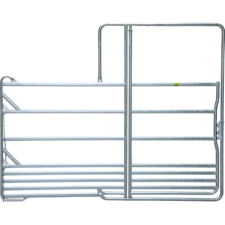 Panel-sécurité pour chevaux avec porte, hauteur 2,40 m