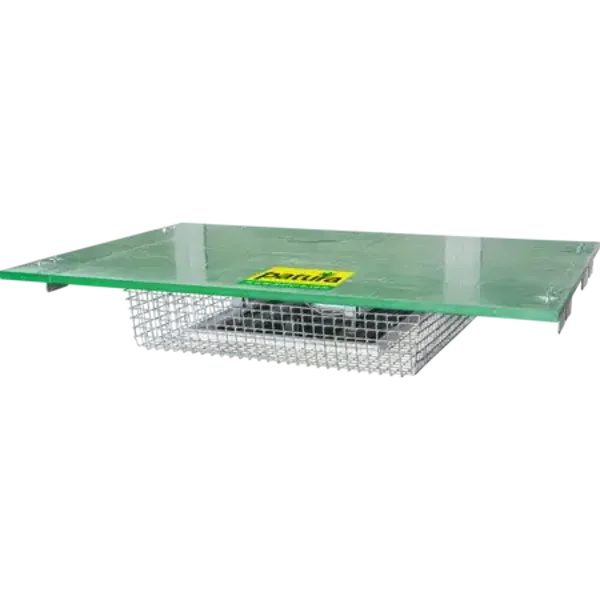 Couvre-box, avec plaque chauffante et grille de protection