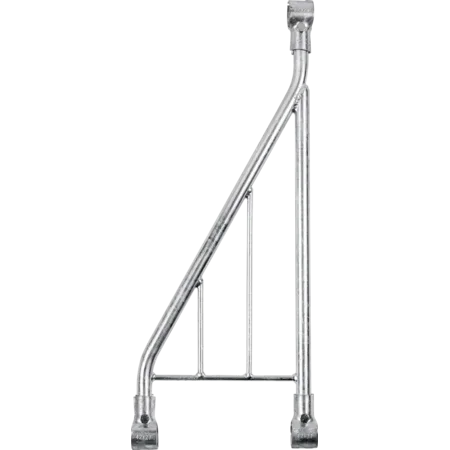 Élément de début ou de fin pour veaux, avec 3 coquilles en T