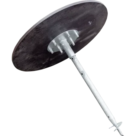 Kit de fixation au sol pour brosse sur pilotis (paturage)