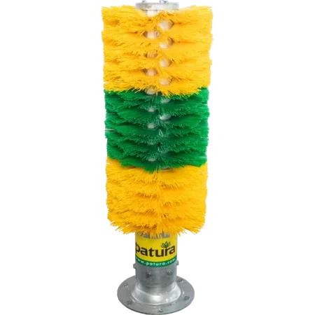 Brosse sur pilotis Maxi, jaune / vert / jaune