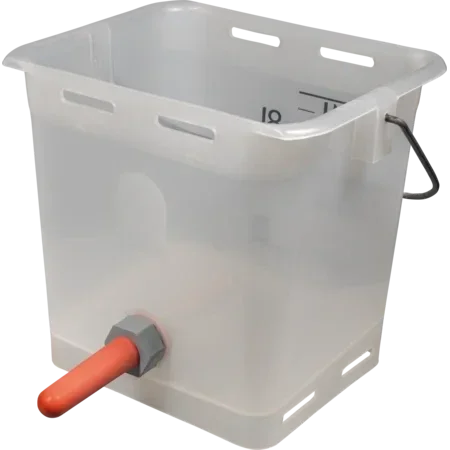 Seau à tétine 13 L transparent