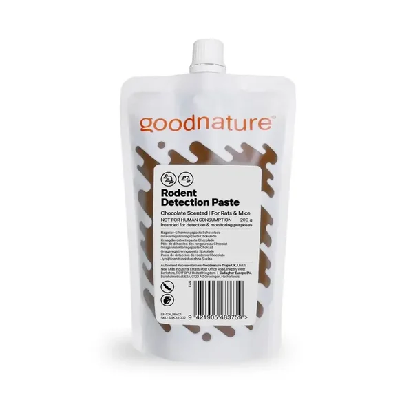 Pâte de détection des rongeurs Goodnature - Chocolat (200 g)