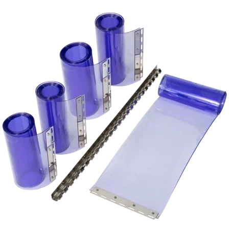 Set de 5 lamelles PVC, Longueur 1,30 m