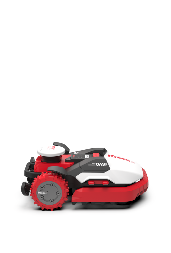 Robot tondeuse Kress RTKⁿ de 24 000 m² avec OAS