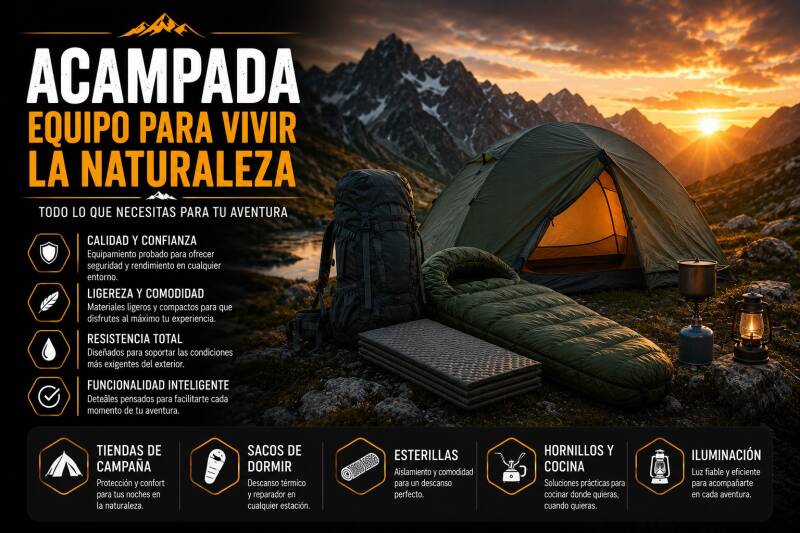 acampada - articulos