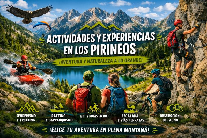 actividades y experiencias en los pirineos - montañita rica