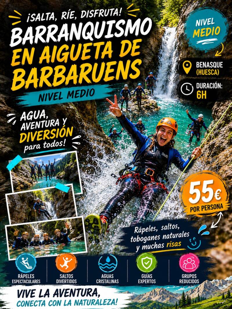 barranquismo en Huesca