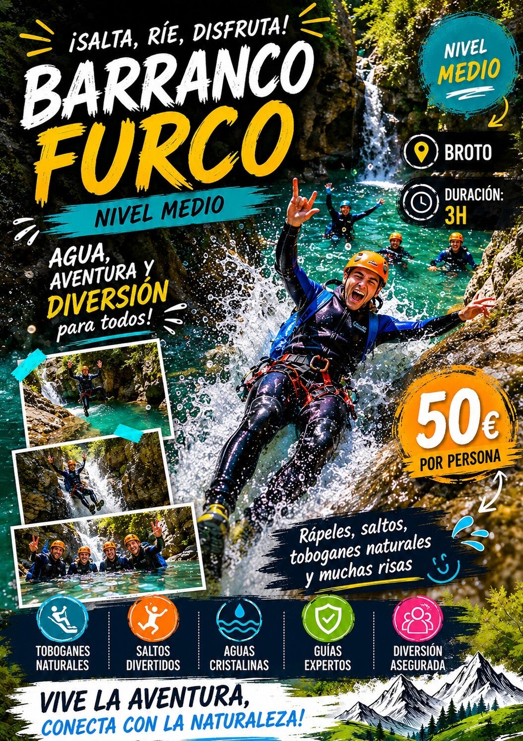barranquismo en Huesca