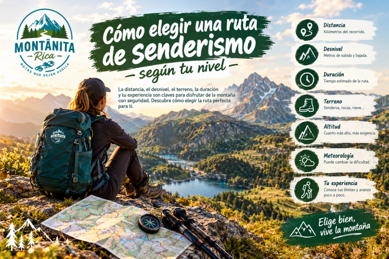 Cómo elegir una ruta de senderismo según tu nivel