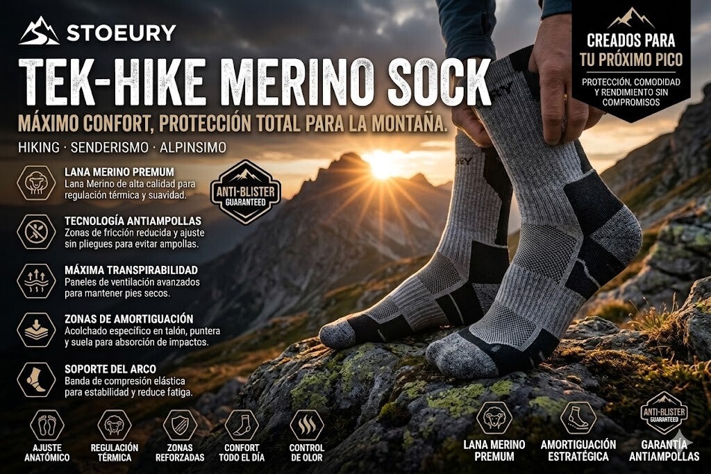 calcetines trekking