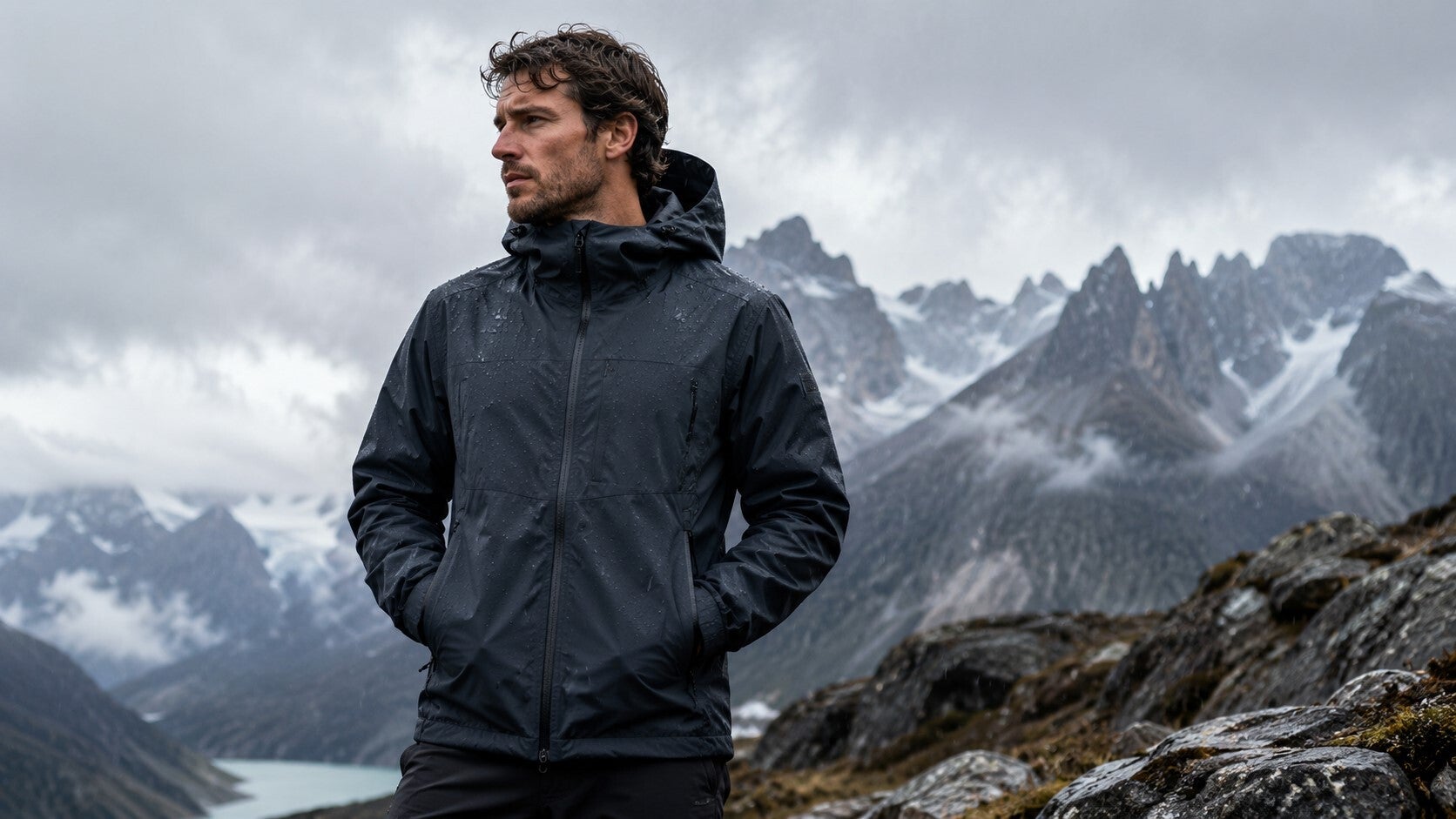 Chaquetas impermeables Hombre Trekking