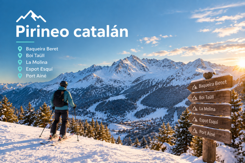 estaciones de esquí del Pirineo Catalán