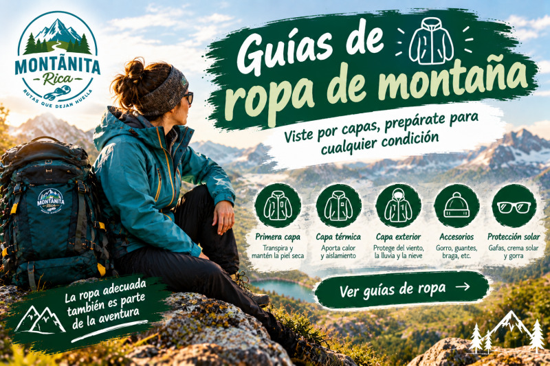 Guías de ropa de montaña