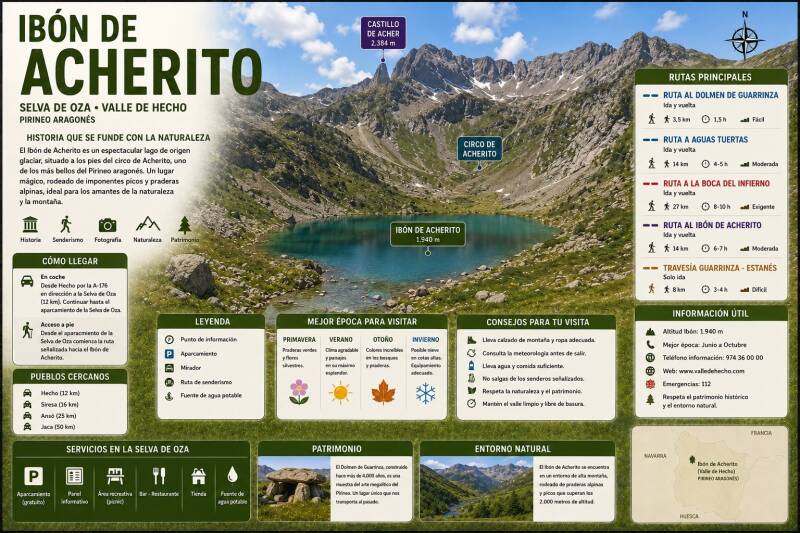 Valle de Hecho - Ibón de Acherito